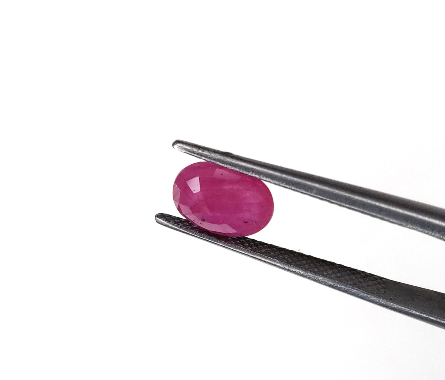 7x9mm Natural Mozambique Ruby Heated Fine Quality Oval Cut Pinkish Red Color Loose Gemstones for Making Necklace