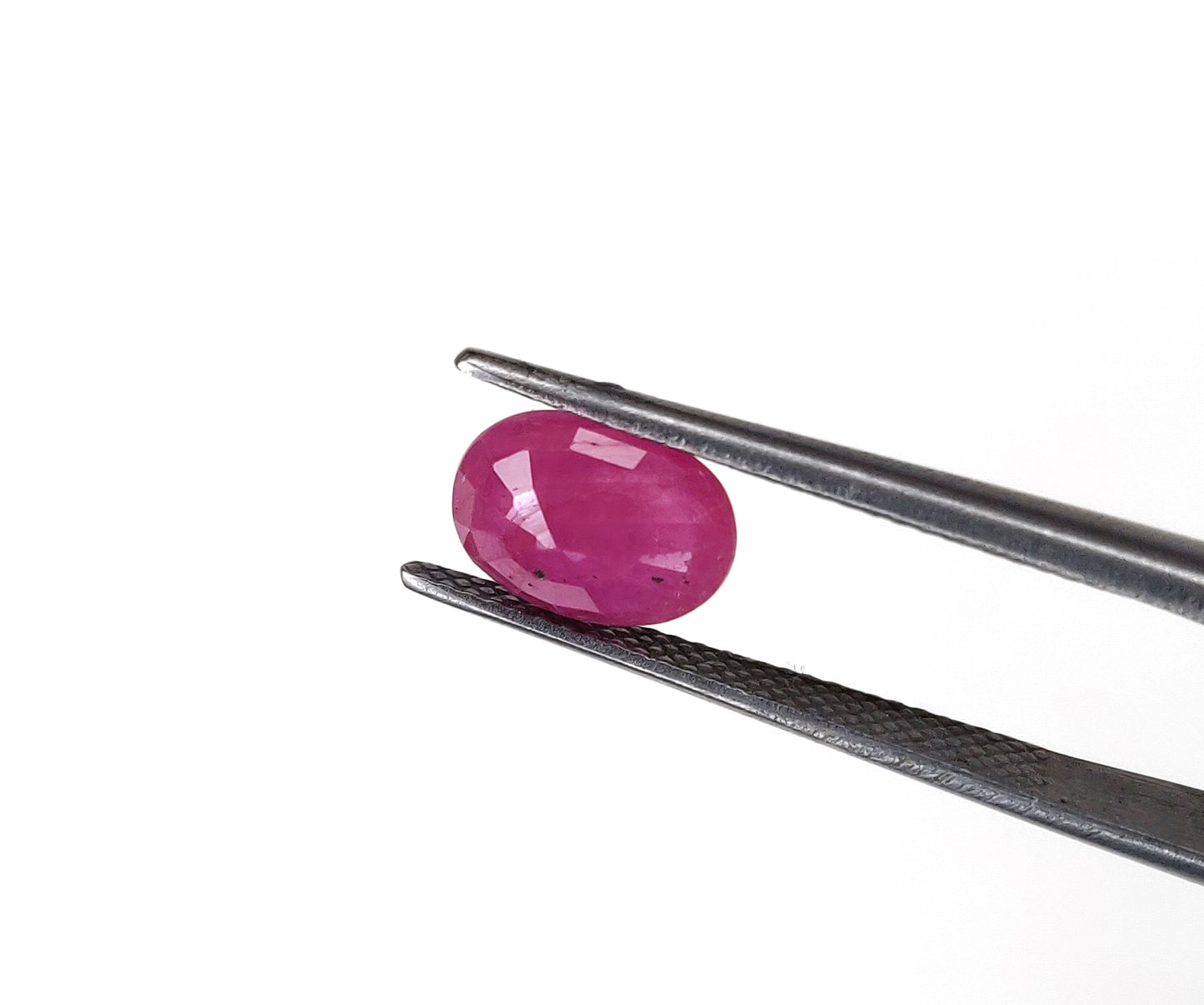 7x9mm Natural Mozambique Ruby Heated Fine Quality Oval Cut Pinkish Red Color Loose Gemstones for Making Necklace