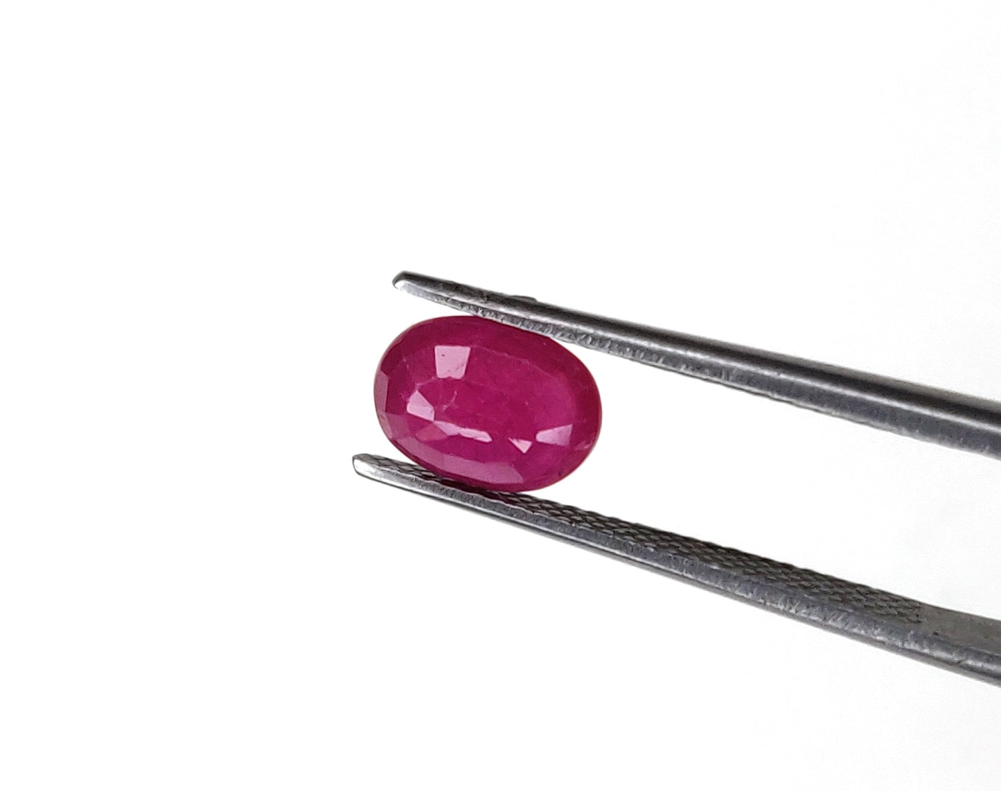 100% Natural Ruby Mozambique Heated 20 Oval Shape 6x8 mm July Birthstone Loose Gemstones for Making Necklace