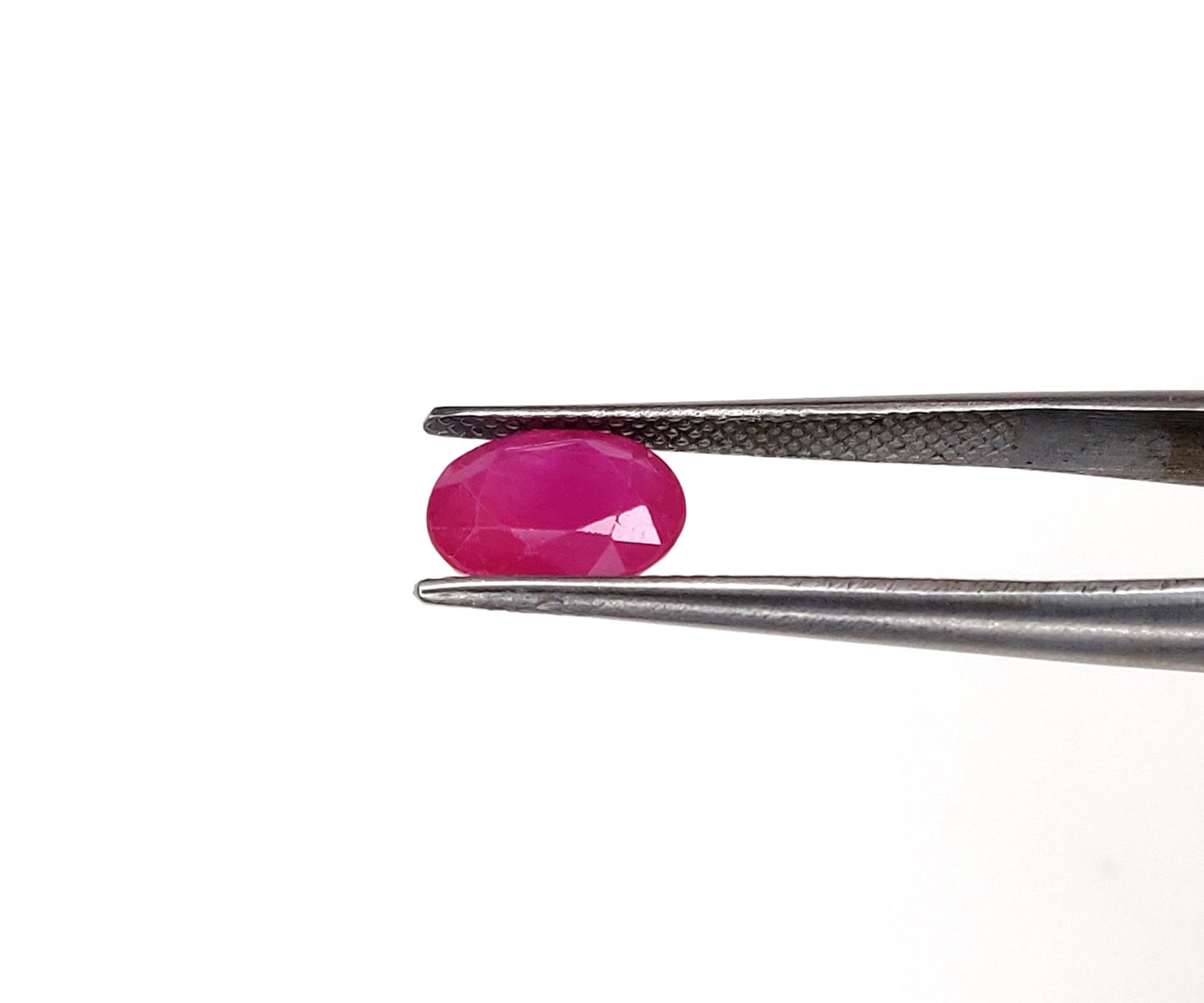 100% Natural Ruby Gemstones Fine Quality Oval-Cut 7x9 mm Pinkish Red Color July Birthstone for Making Jewelry