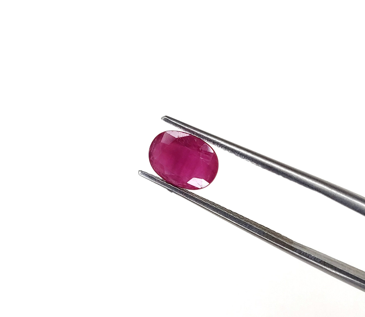 Natural Ruby Fine Quality Oval Cut 7x9 mm Pinkish Red Color Calibrated Loose Gemstones for Jewellery Making