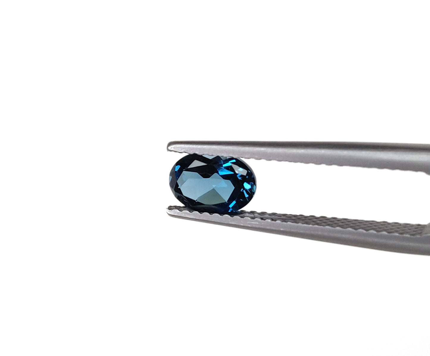 Natural Blue Topaz Gemstone Brilliant Cut 5x7mm Faceted Oval Shape Blue Topaz Loose Gemstone for Bracelet, Necklace Making