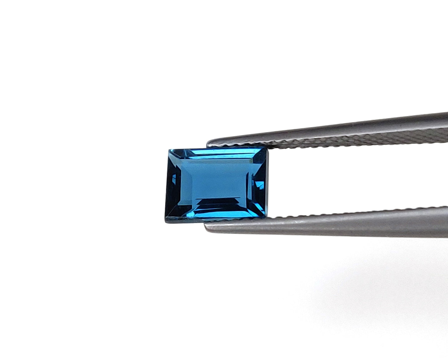 100% Natural Blue Topaz 6x8mm Baguette Cut Loose Gemstone Faceted Rectangle Shape December Birthstone