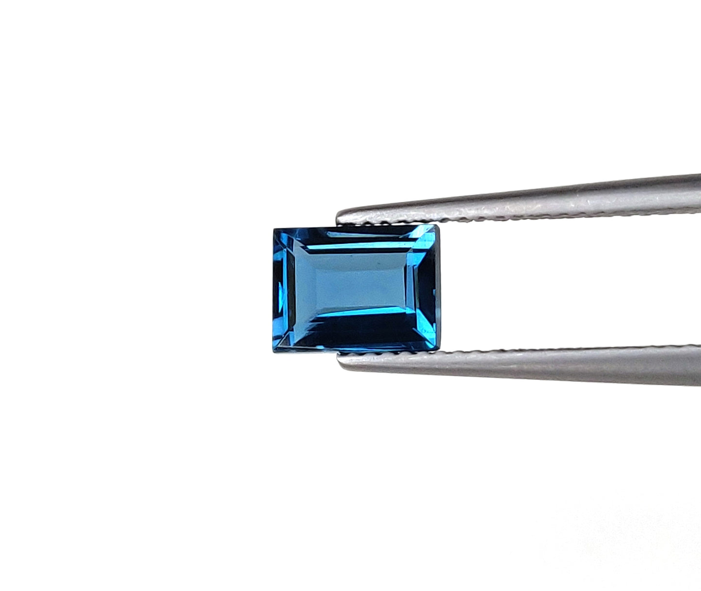 100% Natural Blue Topaz 6x8mm Baguette Cut Loose Gemstone Faceted Rectangle Shape December Birthstone