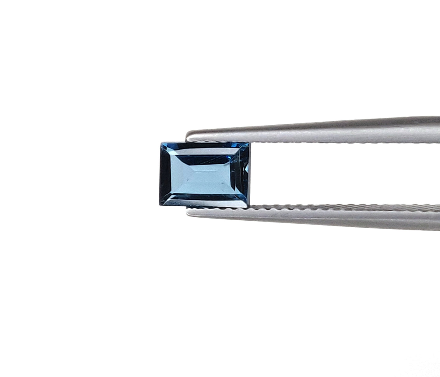 5x7 mm Natural Blue Topaz Rectangle Shape Baguette Cut Loose Gemstone for Jewelry Making, December Birthstone