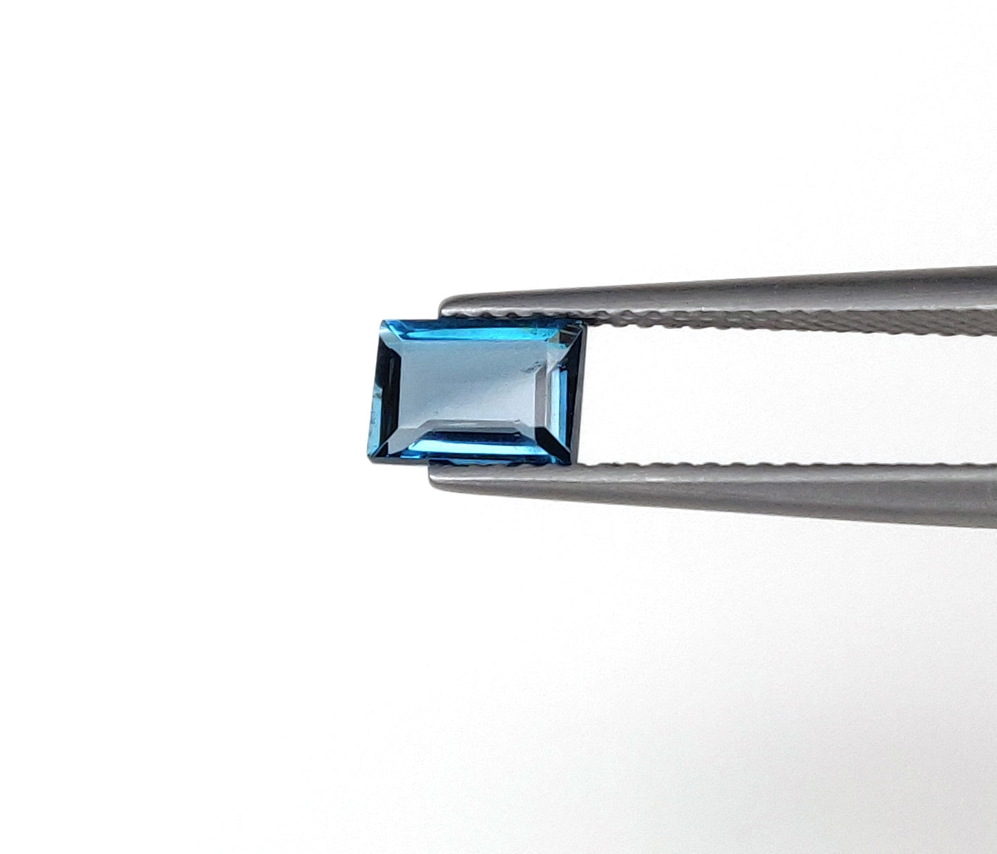 5x7 mm Natural Blue Topaz Rectangle Shape Baguette Cut Loose Gemstone for Jewelry Making, December Birthstone