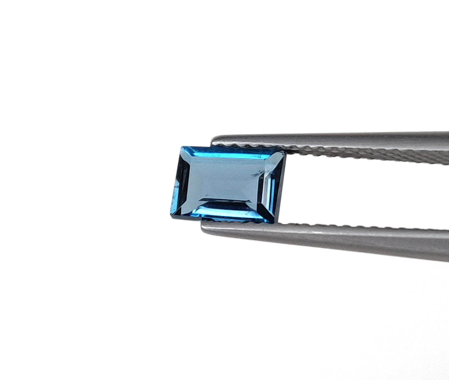 5x7 mm Natural Blue Topaz Rectangle Shape Baguette Cut Loose Gemstone for Jewelry Making, December Birthstone