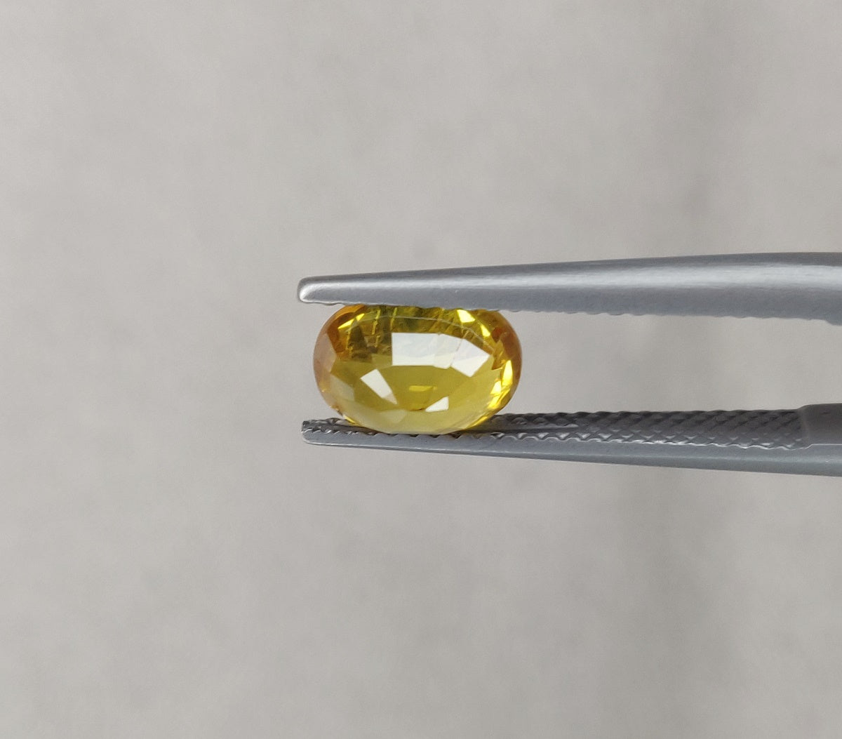 Natural Yellow Sapphire 2.33 Carat Oval Shape 8.40x6x5 mm Single Pcs Gemstone Fine Quality Pukhraj Zodiac Birthstone for Making Ring