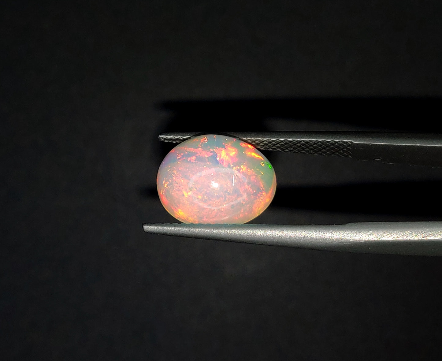 High Quality 100% Natural Multicolor Opal Stones 9x11 mm 16.18 Carat Lot Oval Shape Loose Gemstone for Rings Astrology