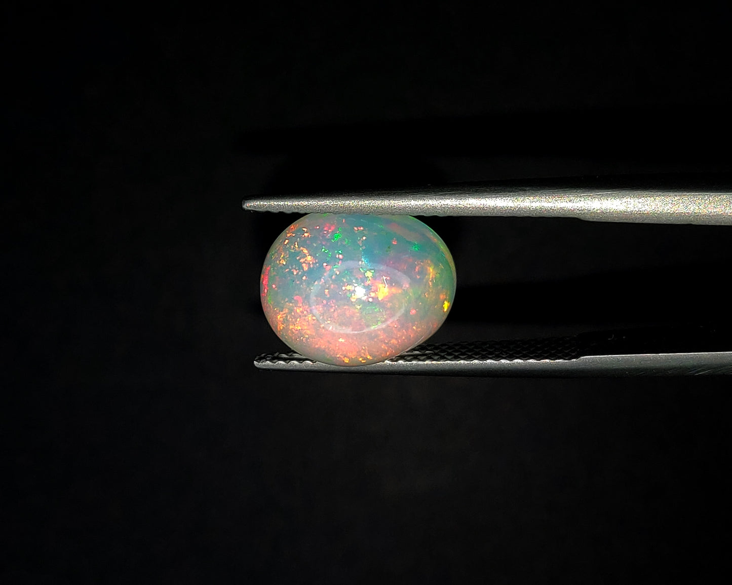 High Quality 100% Natural Multicolor Opal Stones 9x11 mm 16.18 Carat Lot Oval Shape Loose Gemstone for Rings Astrology