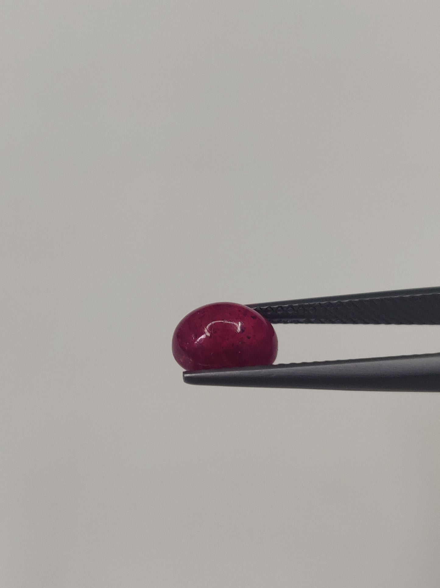100% Natural Ruby Cabochon 7x9 mm Oval Shape Heat-Treated Fine Quality Reddish Pink Color Loose Gemstone for Bracelet Necklace