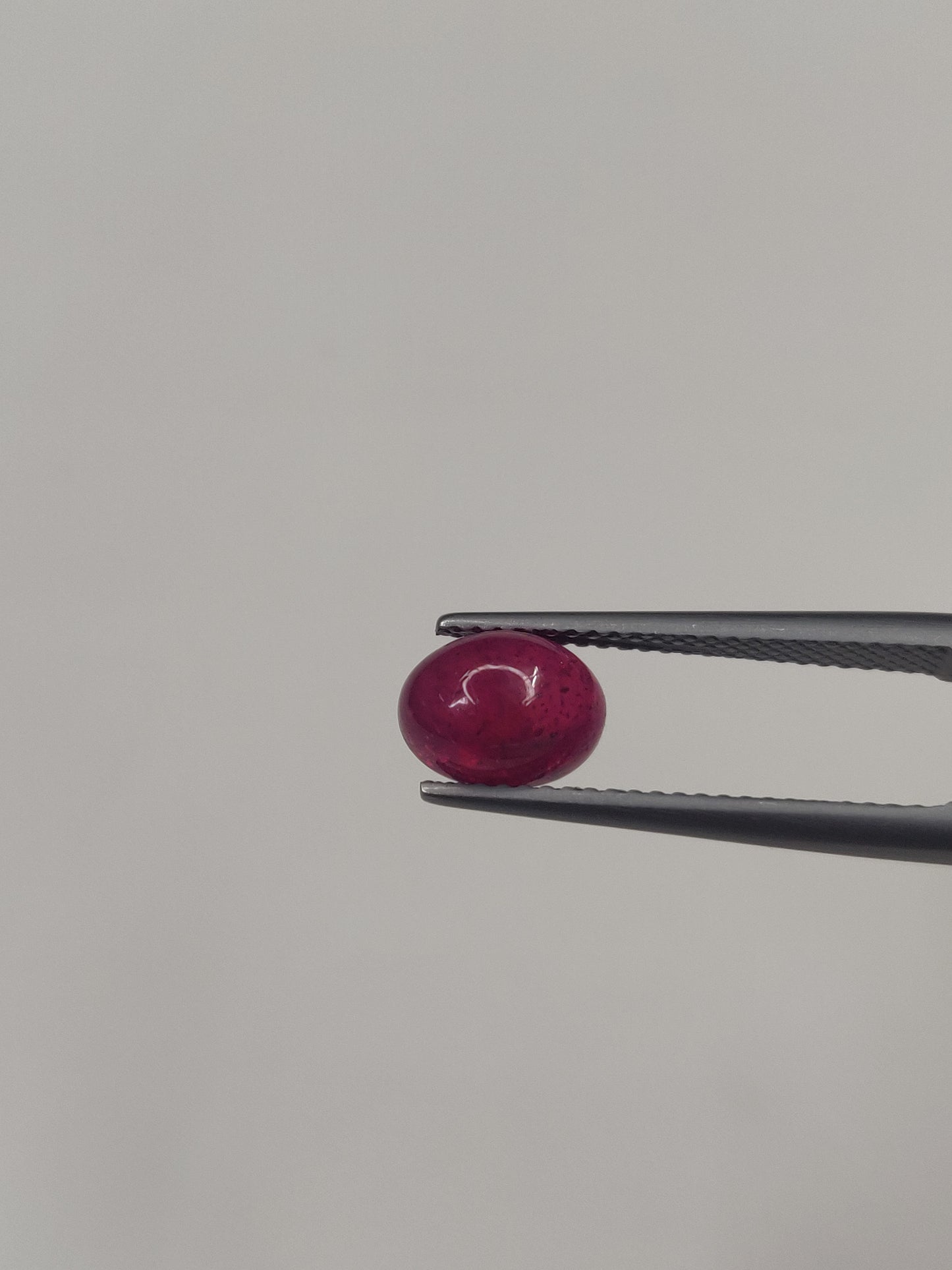 100% Natural Ruby Cabochon 7x9 mm Oval Shape Heat-Treated Fine Quality Reddish Pink Color Loose Gemstone for Bracelet Necklace