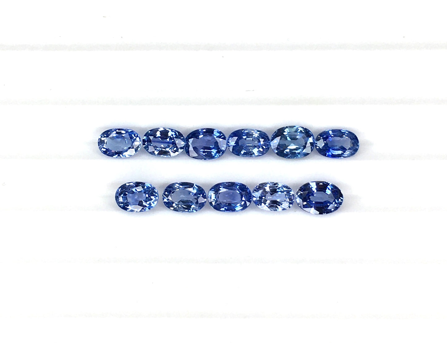 6x4Mm Natural Ceylon Blue Sapphire Oval Shape Faceted Cut Stone/Blue Sapphire Oval Shape Loose Gemstone For Jewelry Making