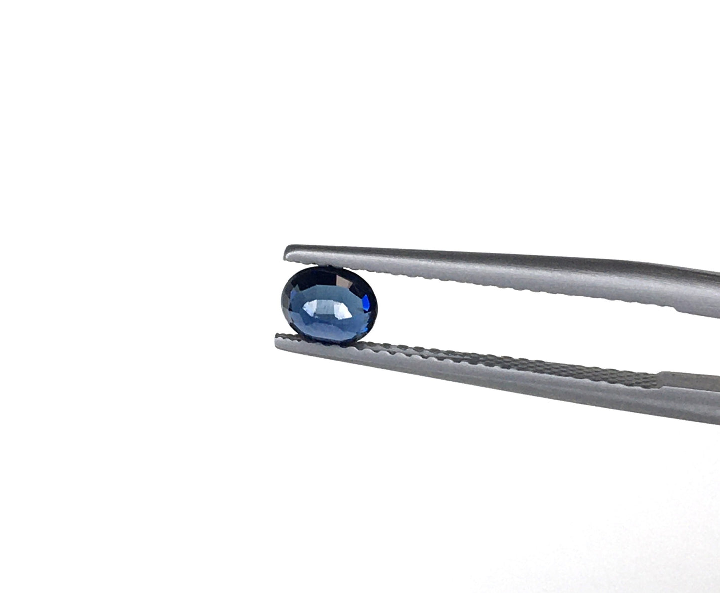5x4 Mm Natural Blue Sapphire Faceted Blue Sapphire Gemstone Sapphire Oval Shape Sapphire Flat Back Loose Gemstone