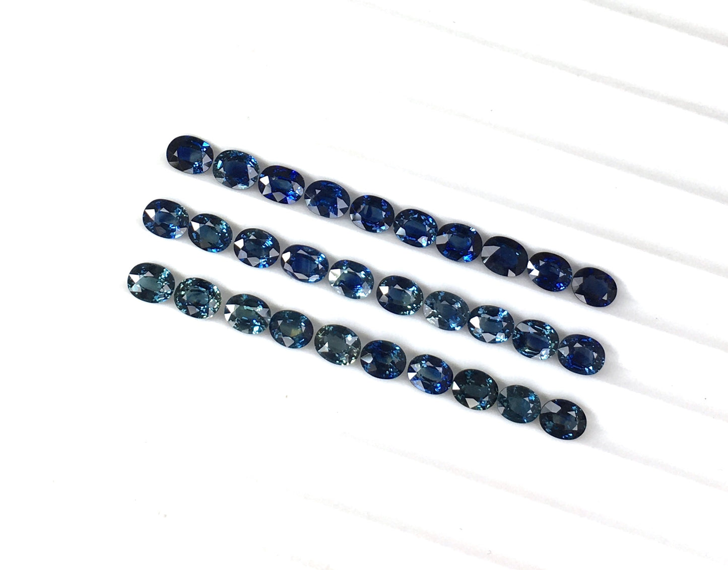 5x4 Mm Natural Blue Sapphire Cut Stone Blue Sapphire Faceted Cut Stone Blue Sapphire Gemstone Oval Shape Loose Gemstone Wholesale Price