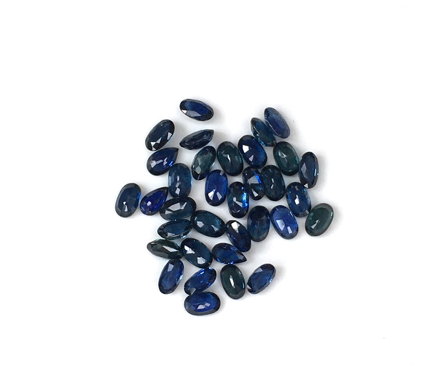 100% Natural Blue Sapphire Faceted Oval Cut Calibrated 3x5 mm Size September Birthstone Gemstone for Jewelry Making at Best Price