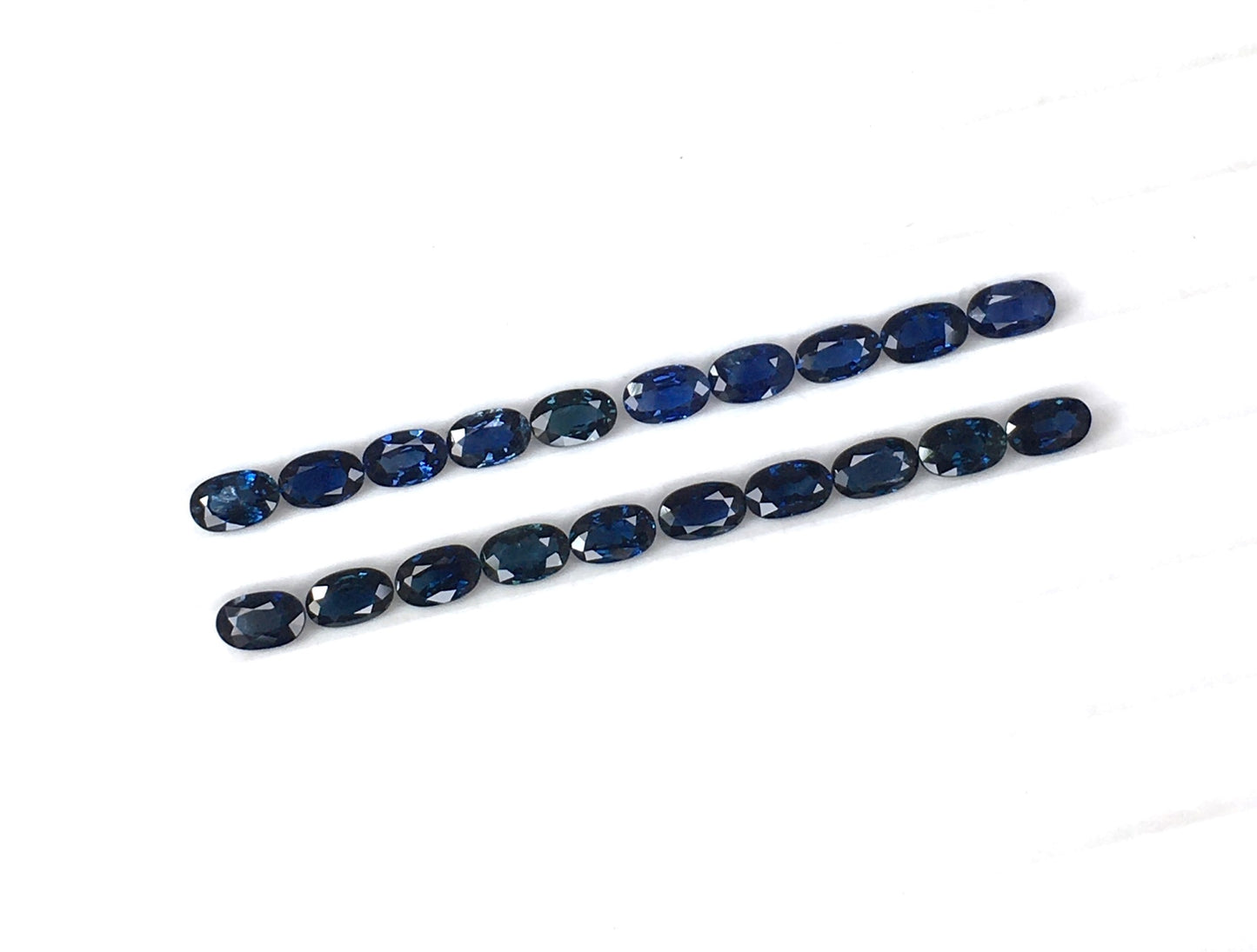 100% Natural Blue Sapphire Faceted Oval Cut Calibrated 3x5 mm Size September Birthstone Gemstone for Jewelry Making at Best Price