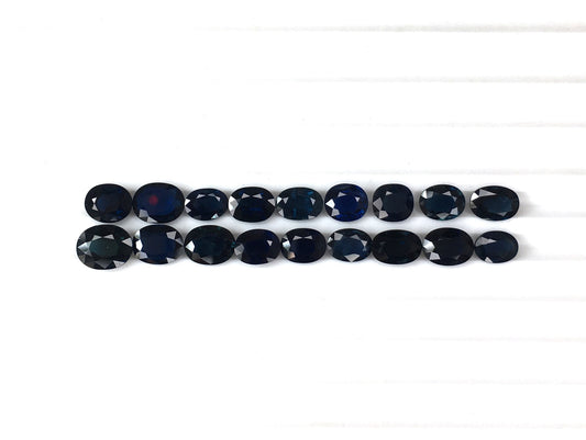 Blue Sapphire Oval Shape Cut 1-2 Carat Size Loose Gemstone Excellent Cut Calibrated loose Gemstone Calibrated Size Stone For Jewelry Making