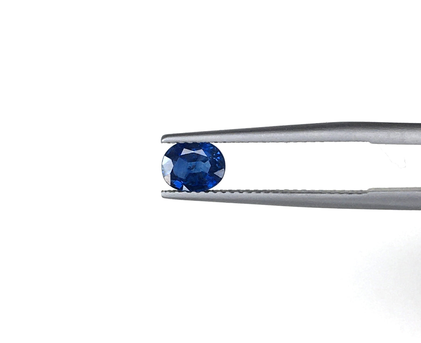 6x4mm Natural Blue Sapphire Oval Shape Faceted Cut Loose Stones, Calibrated Fine Cut Stones for Jewellery making