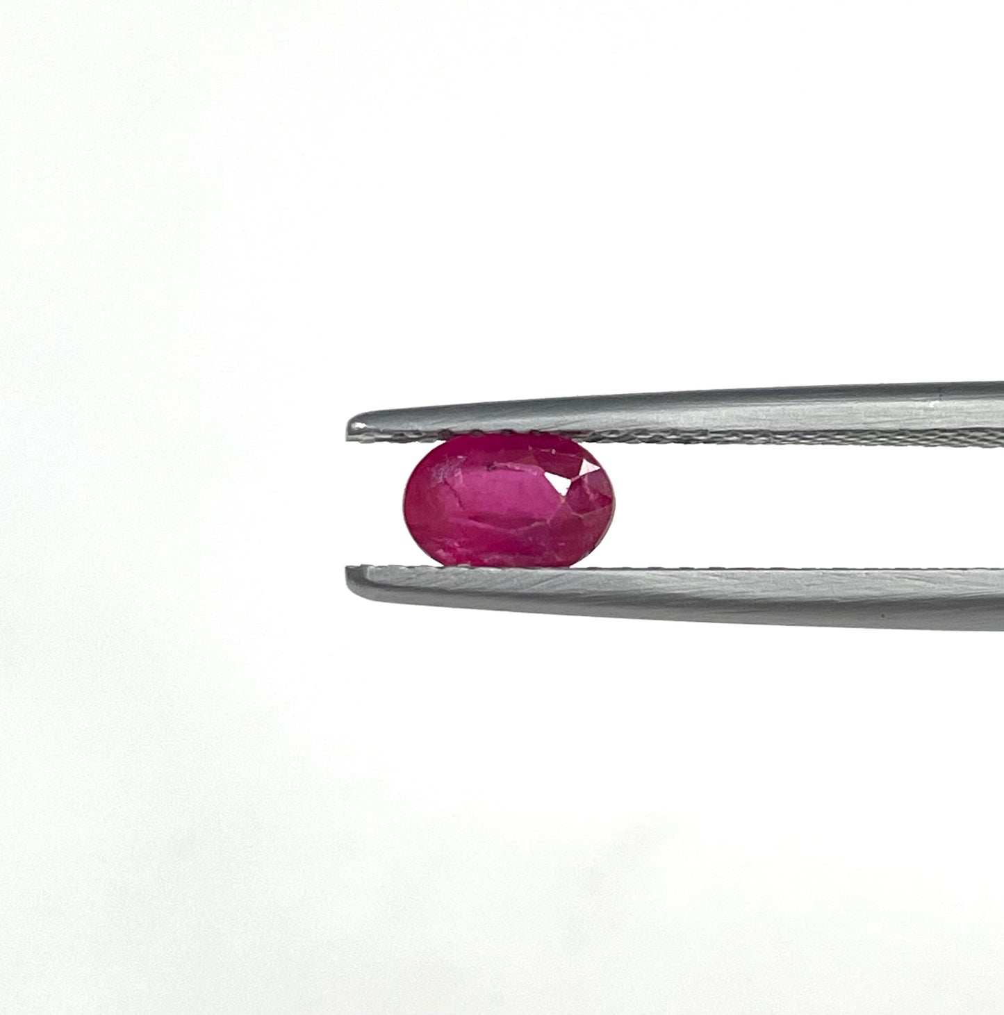 100% Natural Burma Ruby Heated 6x4mm Oval Cut Reddish Pink Color Loose Gemstones for Jewelry Making