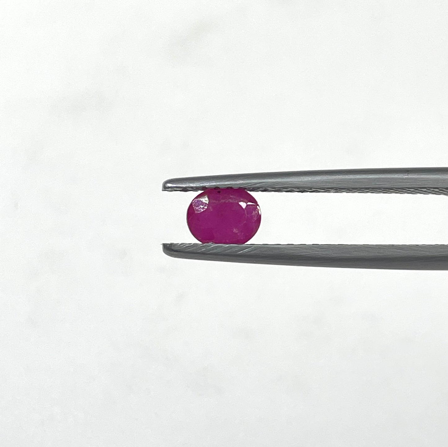 Fine Quality Natural Ruby Mozambique Heated 5x4mm Oval Pear Cut Reddish Pink Color Loose Gemstone for Jewelry Making at Best Price