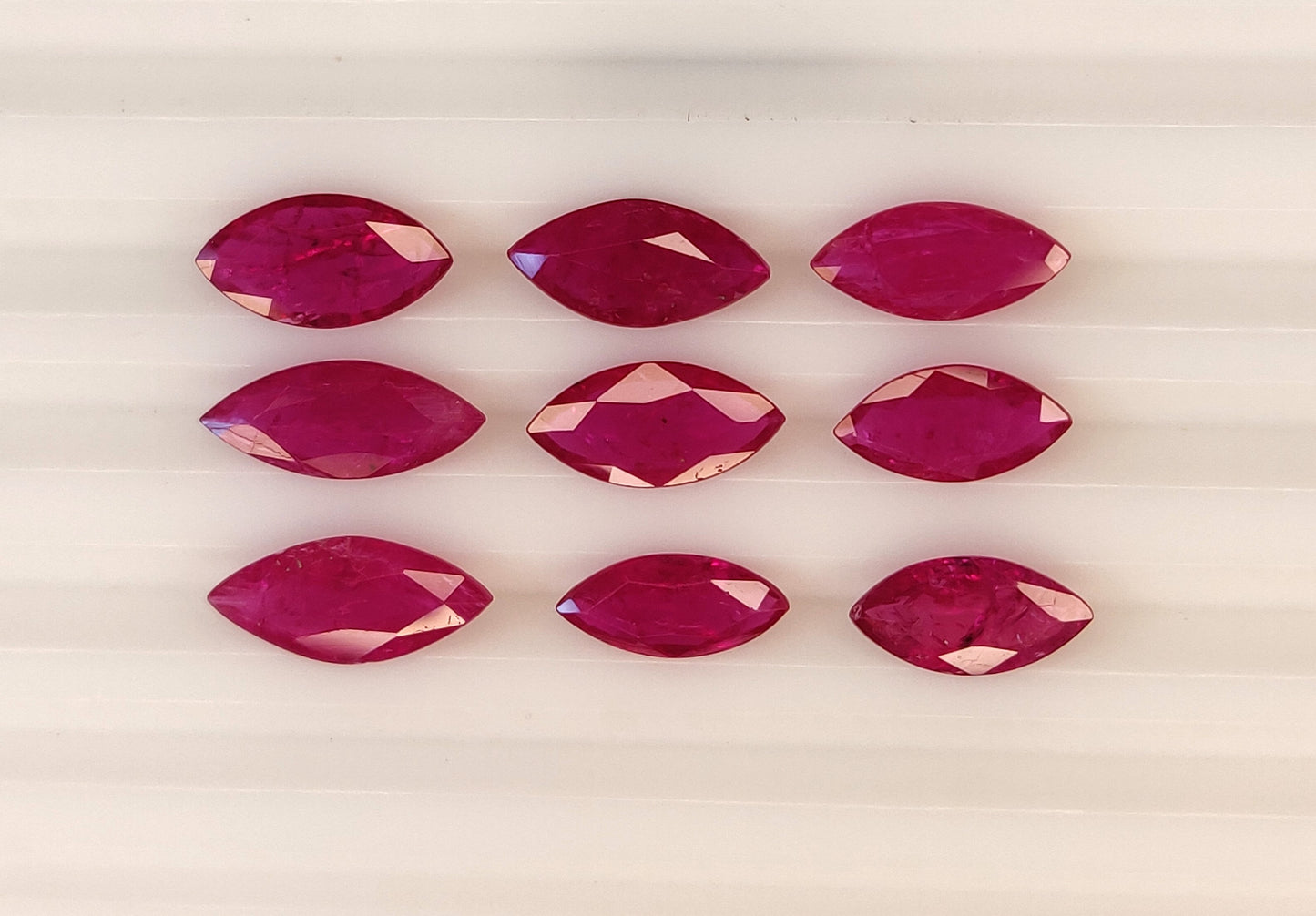100% Natural Ruby Mozambique Marquise Cut 4x8mm July Birthstone Loose Gemstones for Jewelry Making at Best Price