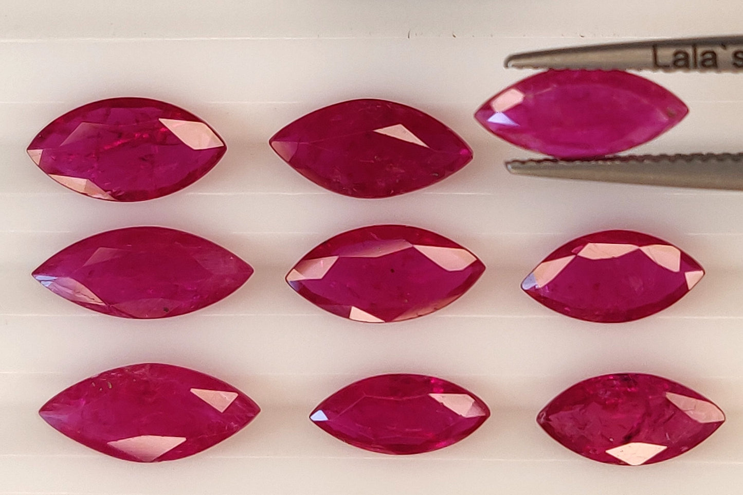 100% Natural Ruby Mozambique Marquise Cut 4x8mm July Birthstone Loose Gemstones for Jewelry Making at Best Price